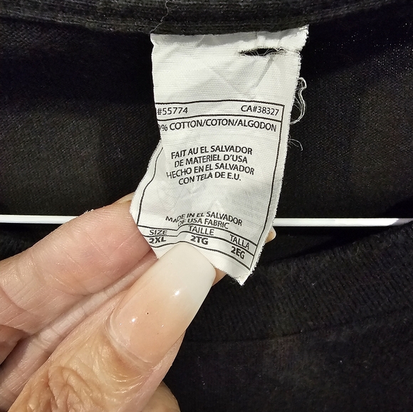 Raza Mask Men's Short Sleeve T-Shirt Black 2XL GUC - Picture 4 of 4